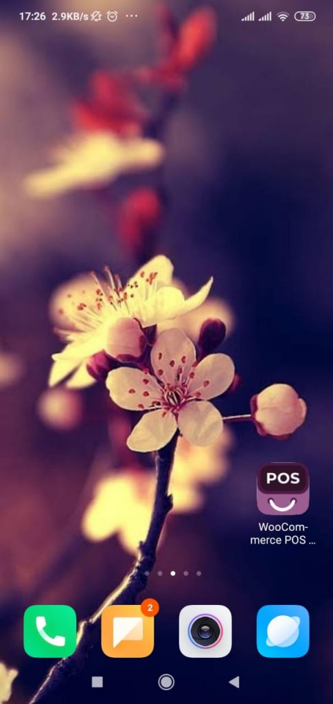 home-screen-POS-PWA-mobile-app