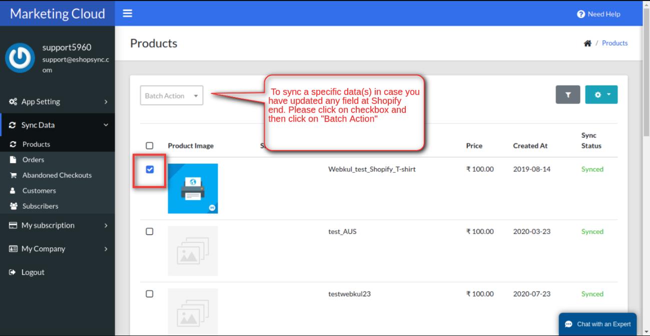sync-by-selecting-data