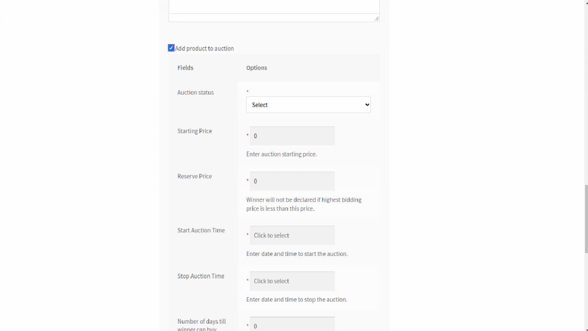 WooCommerce customization