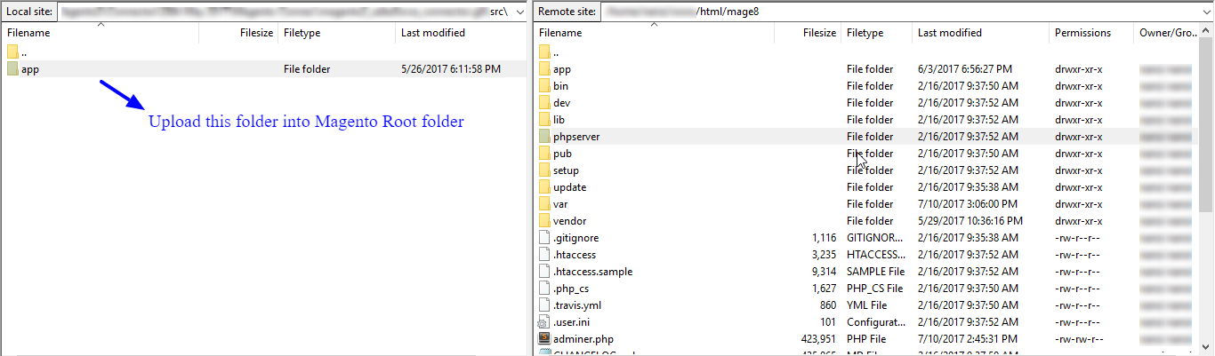upload file