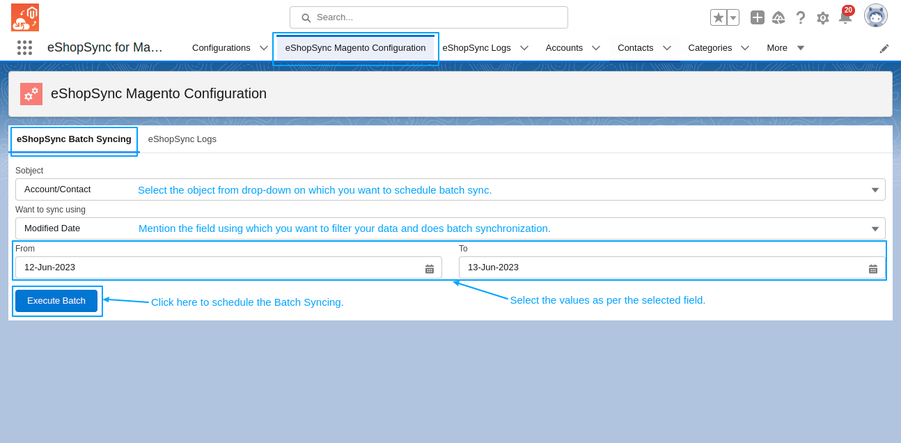 batch-sync-in-bi-directional-in-eShopSync-Magento-Configuration-Salesforce