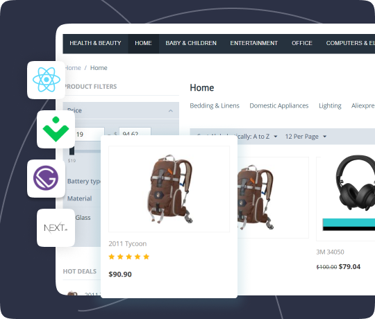 CS-Cart Headless Development
