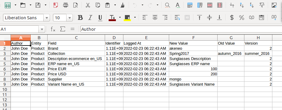 csv-rivision-version-history