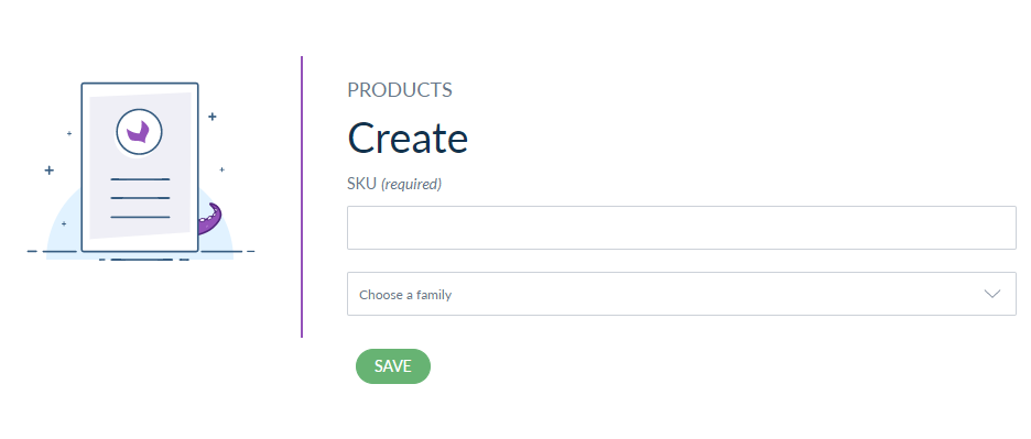 enter-sku-and-choose-family