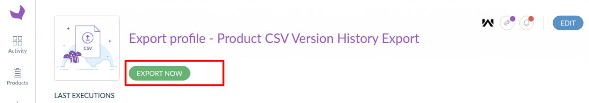 Export-profile-Product-CSV-Version-History-Export-_-Show