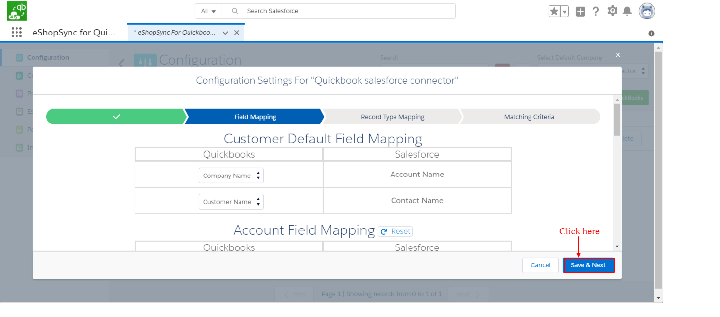 Field mapping