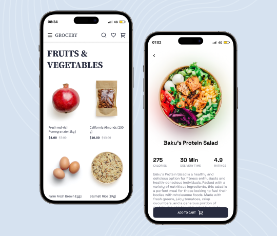 Hyperlocal food and grocery Marketplace