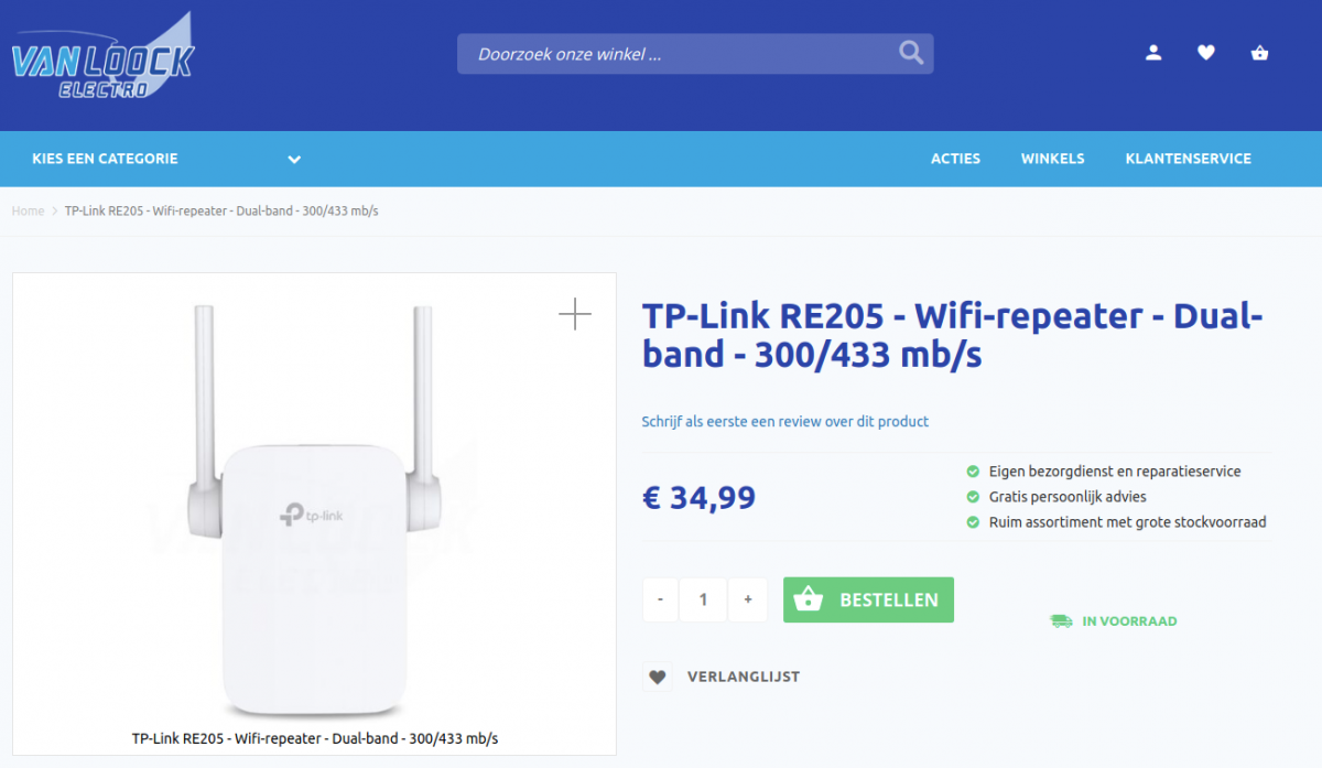 Belgian Ecommerce Store