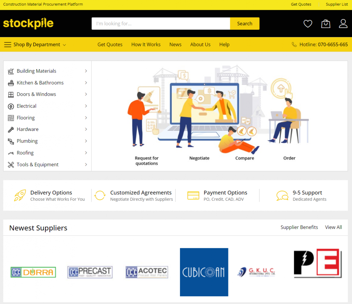 construction marketplace