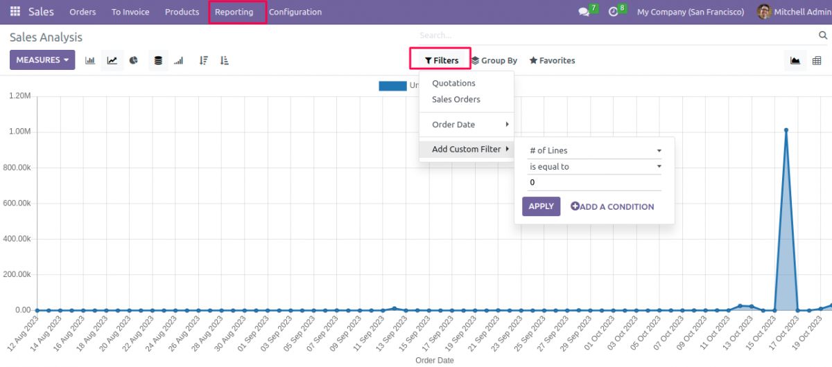Odoo 16 report page