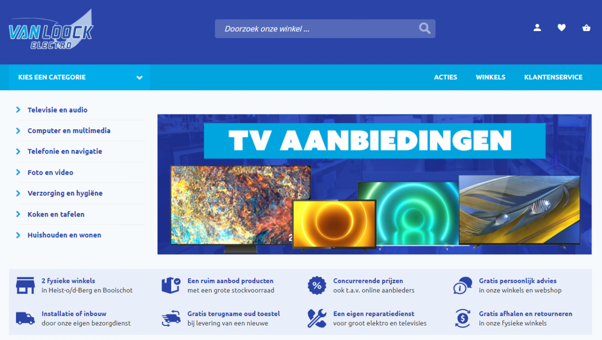 Van Loock Electro Webkul Case study