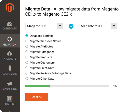 Magento Migration Services