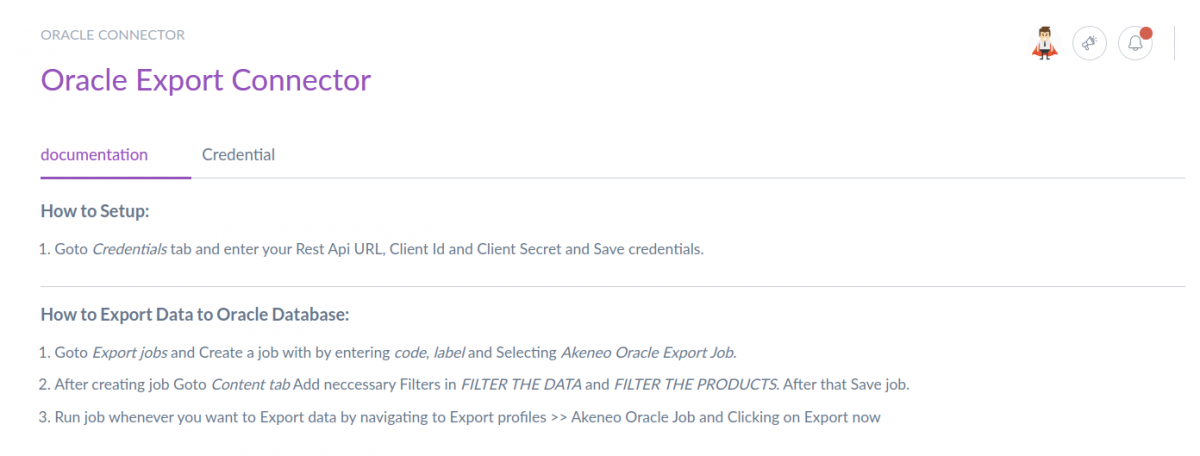 Akeneo Oracle database connector