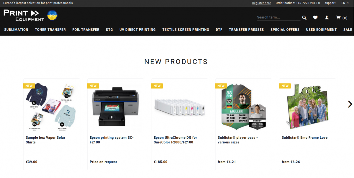 Print Equipment Webkul Case Study