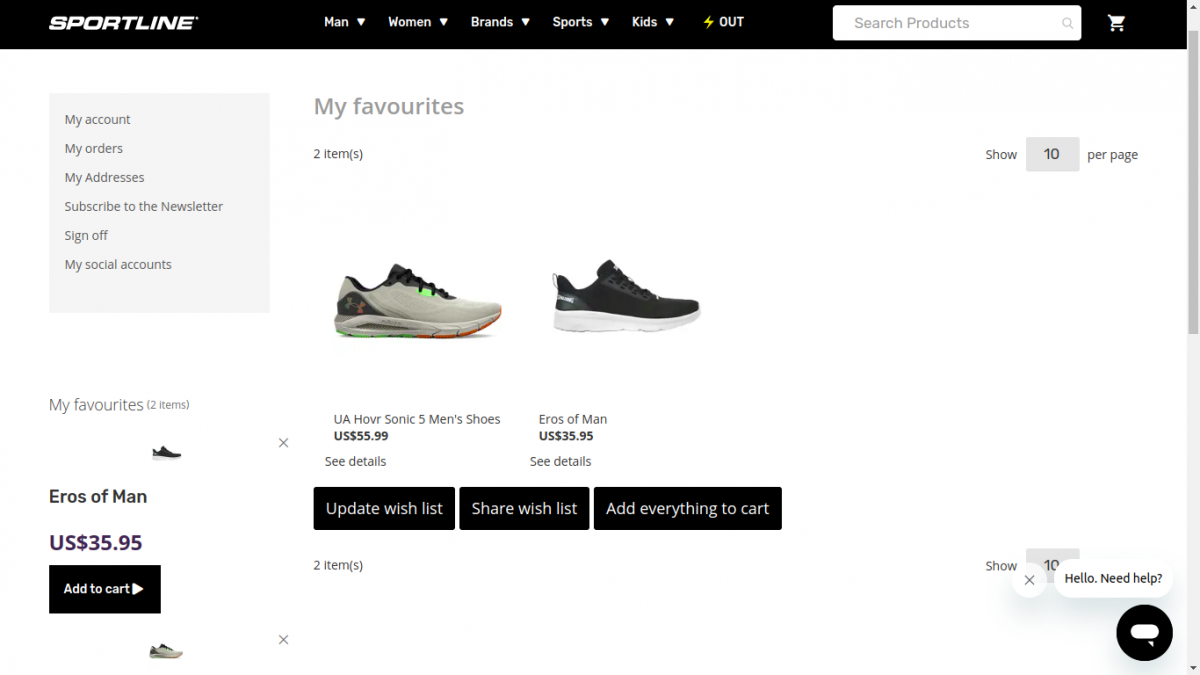 Multiple Wishlist