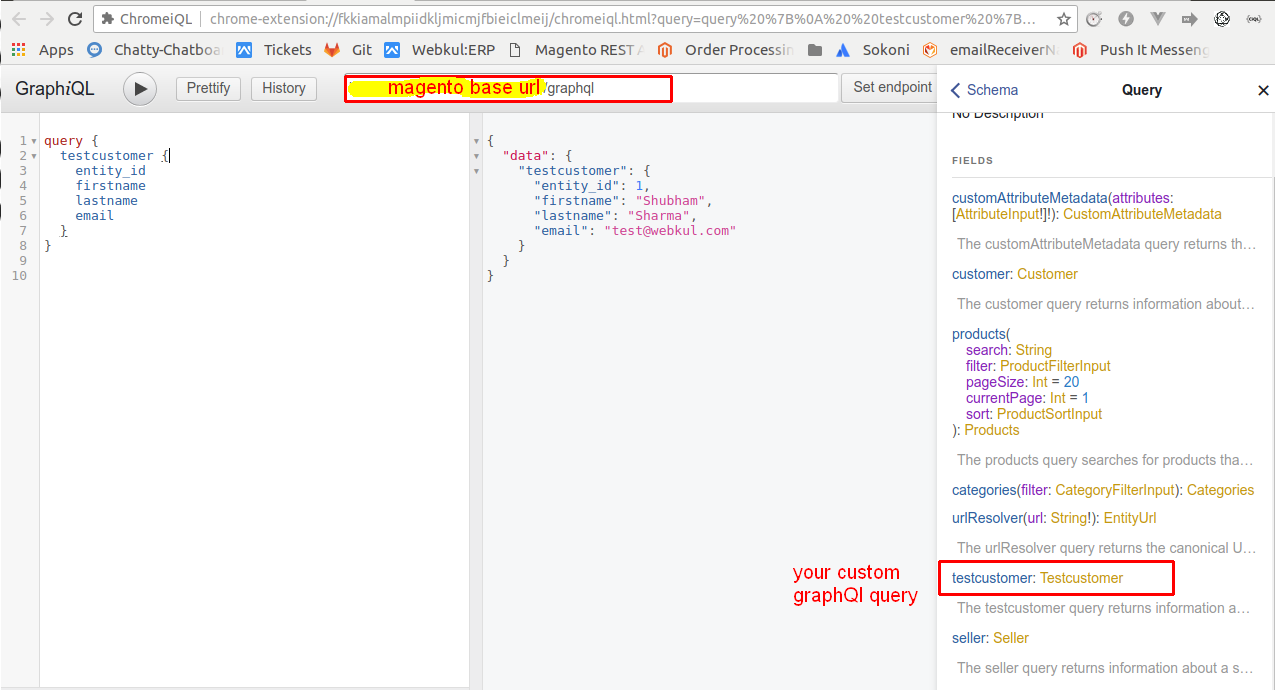 Graphql implementation