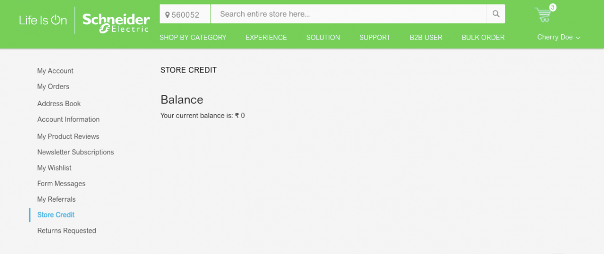 Customer Credit System 