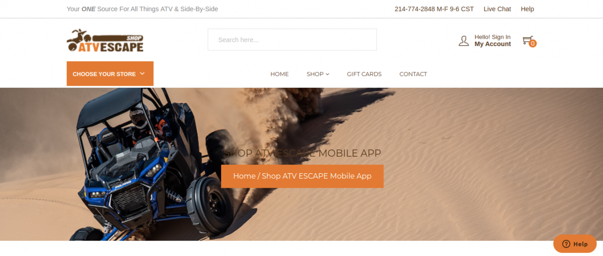 Shop-ATV-ESCAPE-Mobile-App-3