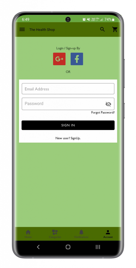 The-health-store-social-login