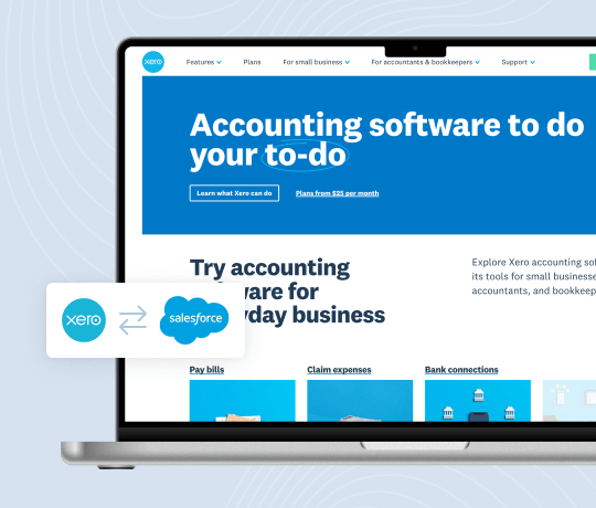 XERO Salesforce integration